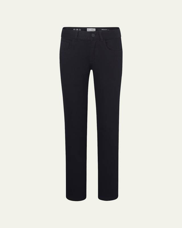 Boy's Brady Straight Leg Dark Rinse Jeans, Size 2-